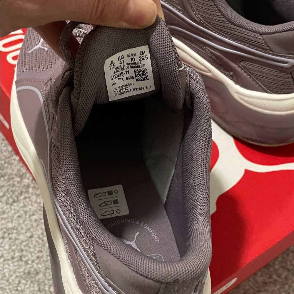 PUMA Mauve SoftRide Athletic Shoes - Picture 3 of 8